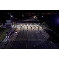 Governo Estadual e PRF organizam fluxo de veículos nas praças de pedágio desativadas